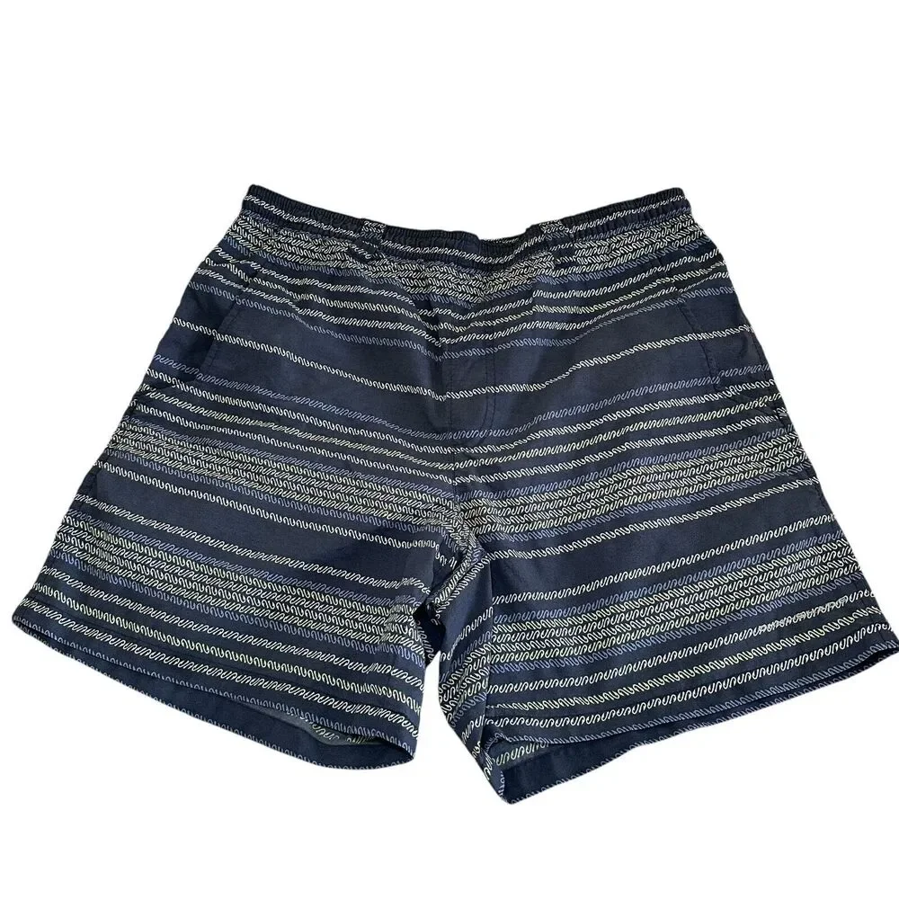 Columbia PFG Omni-Shade Swim Trunks Men's Size Small Blue Surf Swimming Fishing